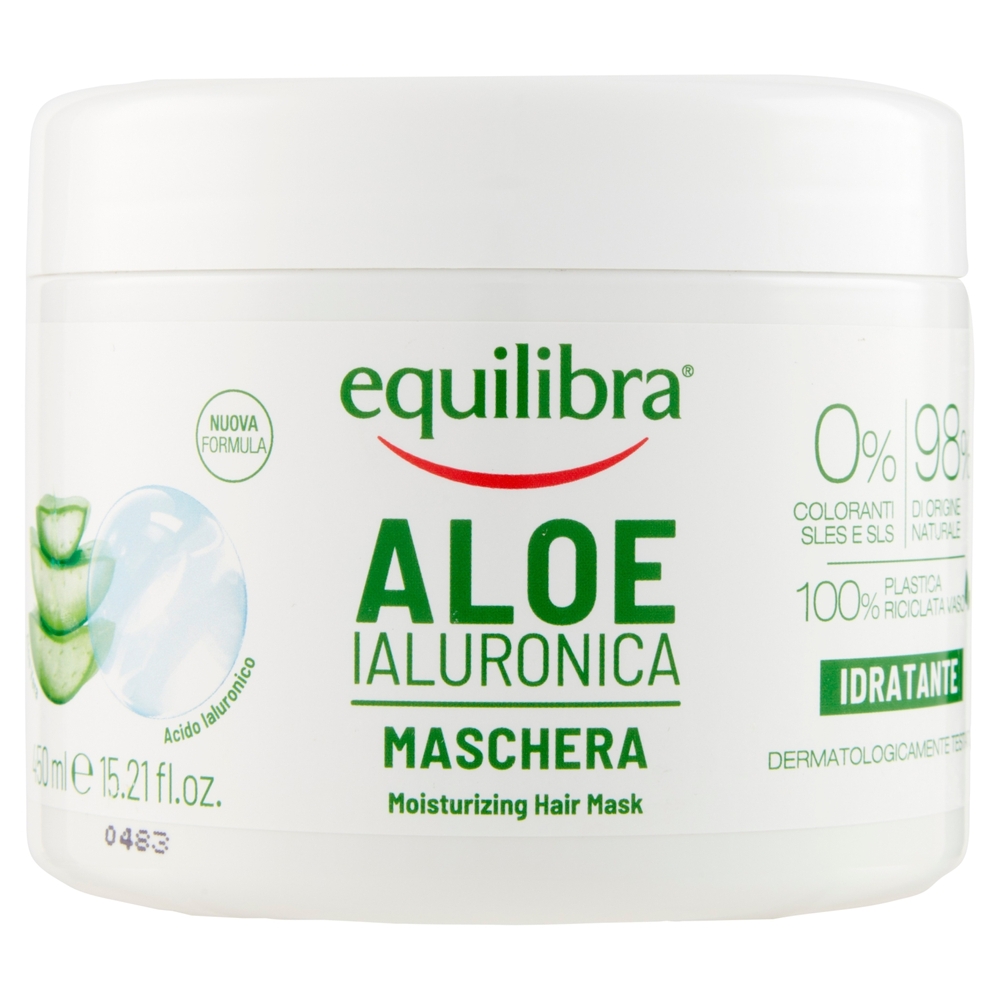 equilibra Aloe Ialuronica Maschera Idratante 450 ml